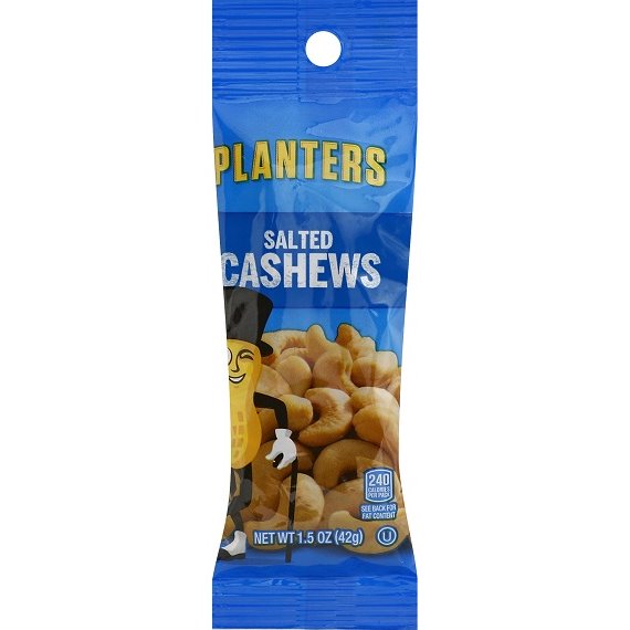 Planters Cashews 1.5oz thumbnail