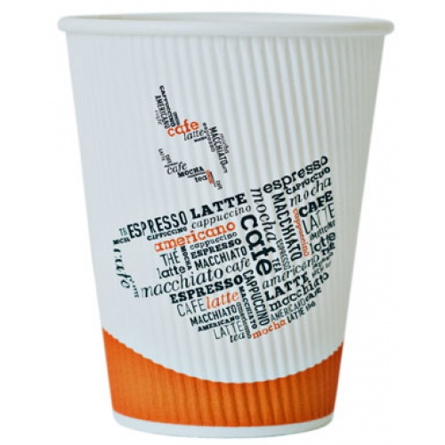 12oz Ripple Double Wall Cups 500ct thumbnail