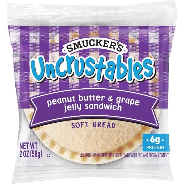 Smucker's Uncrustables Grape 2oz thumbnail