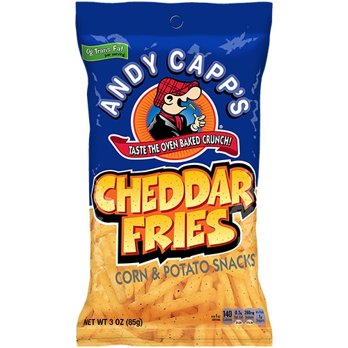 Andy Capp Cheddar Fries 3oz thumbnail