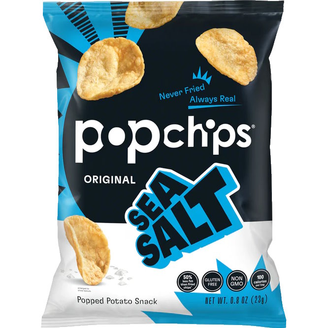 Popchips Sea Salt LSS 0.8oz Bag thumbnail