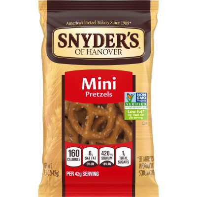 Snyder's Fat Free Minis 1.5oz thumbnail