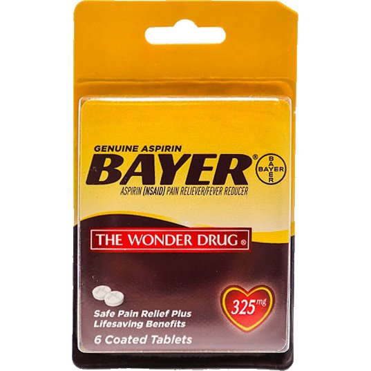 Bayer Aspirin 4-Tab thumbnail