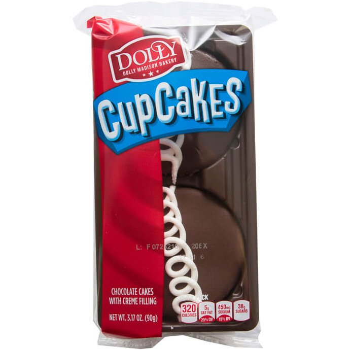 Dolly Chocolate Cupcakes 2pk 3.17oz thumbnail