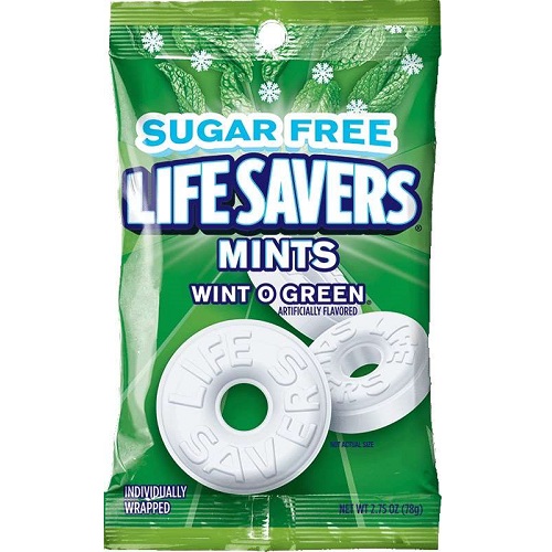 Lifesavers Wintergreen Peg Bag 6.25oz thumbnail