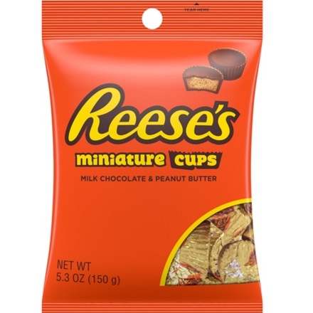 Reese's Peanut Butter Cup Mini Bag 5.3oz thumbnail