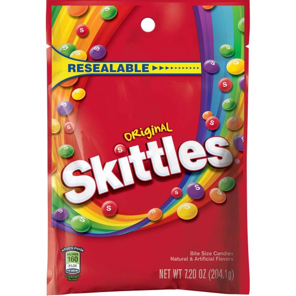 Skittles Original Peg Bag 7.2oz thumbnail