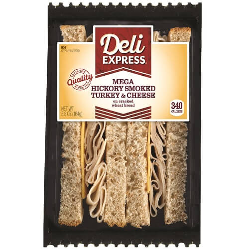 Deli Express Turkey & Cheese Wedge thumbnail