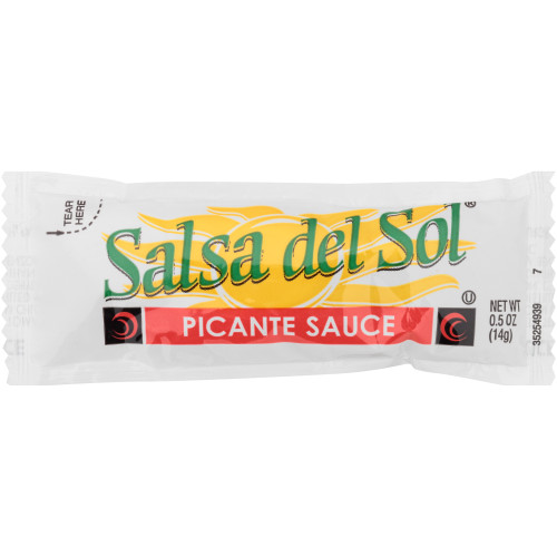Salsa Del Sol Jalapeno Hot Sauce Packet 500ct thumbnail