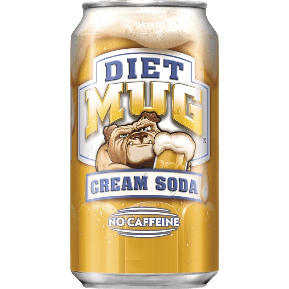 A&W Diet Cream Soda 12oz Can thumbnail