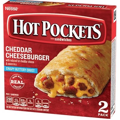 Hot Pockets Cheddar Cheeseburger thumbnail