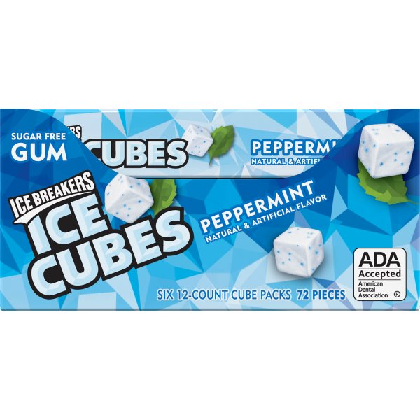 Ice Breakers Ice Cubes Peppermint Gum 40pc – Allegro Refreshments ...