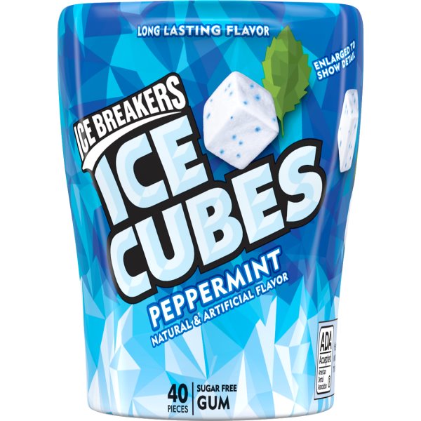 Ice Breakers Ice Cubes Peppermint 40ct thumbnail