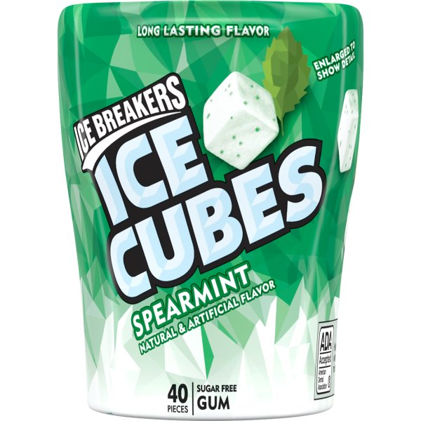 Ice Breakers Ice Cubes Spearmint 40ct thumbnail