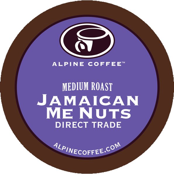 K-Cup Alpine Coffee Jamaican Me Nuts thumbnail