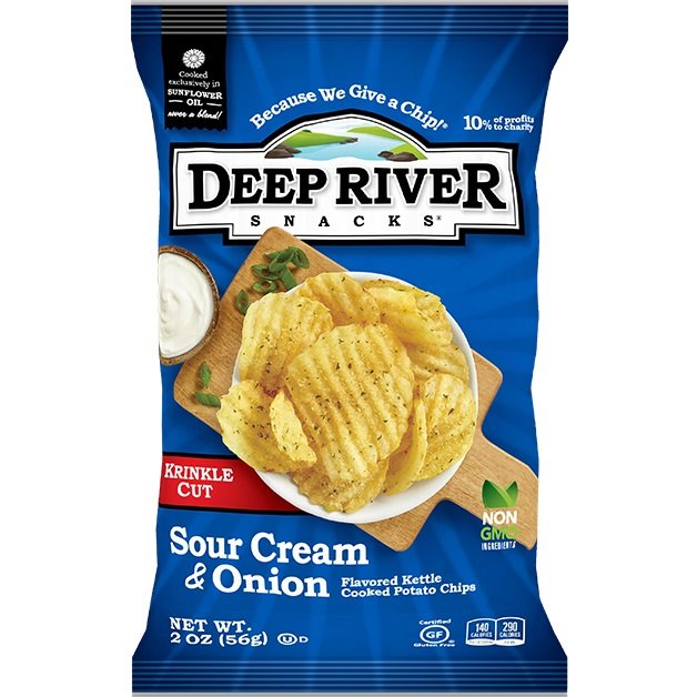 Deep River Sour Cream & Onion Chip 2oz thumbnail