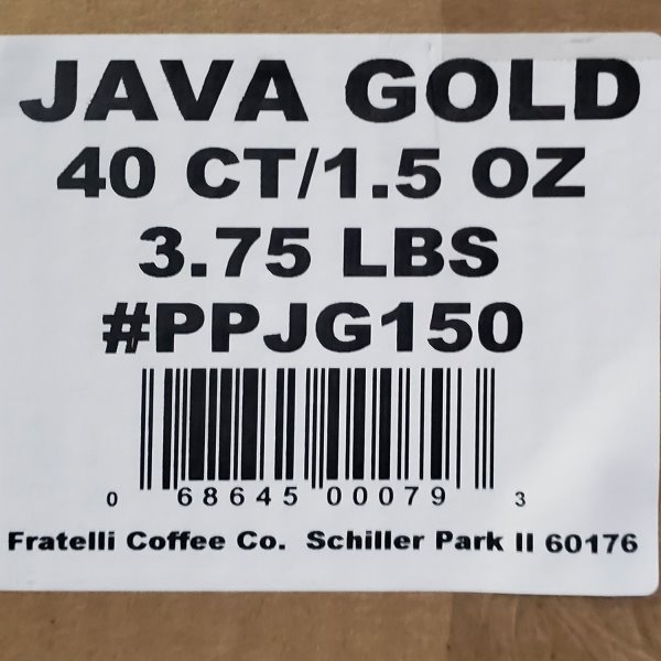 Fratelli Java Gold 1.5oz thumbnail