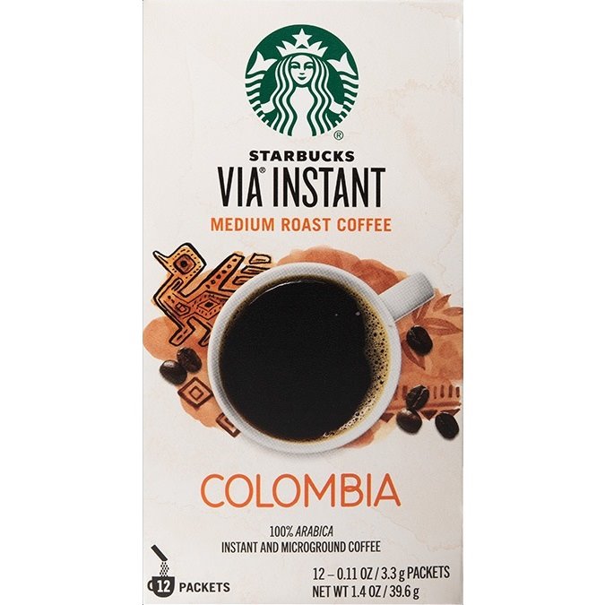Starbucks Via Colombia Instant Coffee 50ct thumbnail