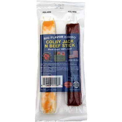Wisconsin's Best Colby Jack Meat & Cheese Stick thumbnail