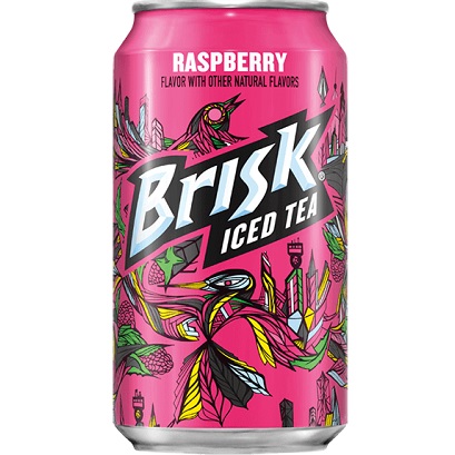 Brisk Raspberry Iced Tea 12oz thumbnail