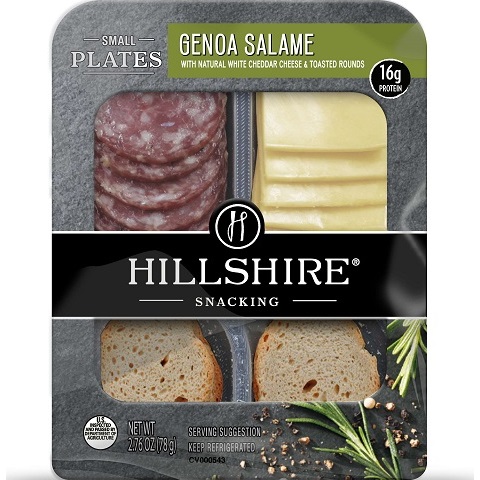 Hillshire Snacking Genoa Salami with White Cheddar 2.76oz thumbnail