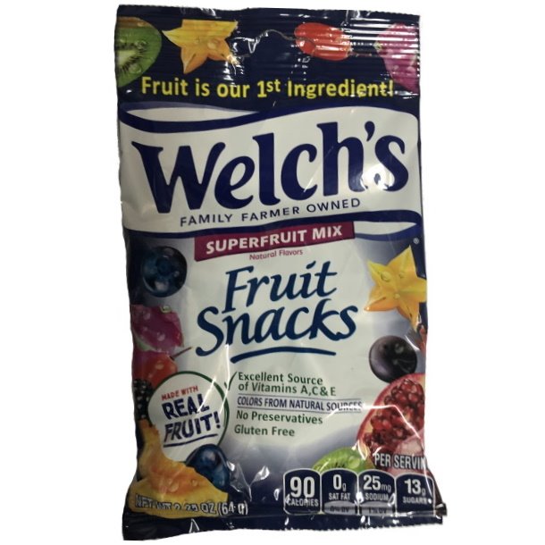 Welch's Fruit Snacks Superfruit Mix 2.25oz thumbnail