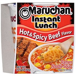 Maruchan Hot & Spicy Beef Flavor 2.25oz thumbnail