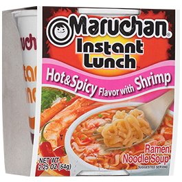 Maruchan Hot & Spicy Shrimp Flavor 2.25oz thumbnail