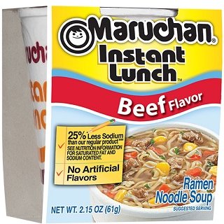 Maruchan Instant Lunch Beef 2.25oz Each thumbnail