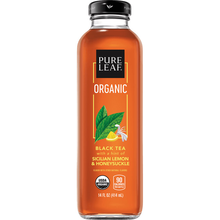 Pure Leaf Organic Sicilian Honeysuckle Lemon 14oz thumbnail