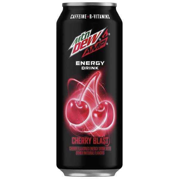 Mountain Dew AMP Cherry Blast 16oz thumbnail