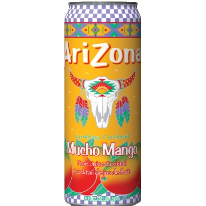 Arizona Mucho Mango Natural Energy 23oz thumbnail