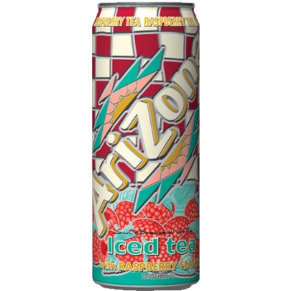 15oz Arizona Raspberry Tea Can thumbnail