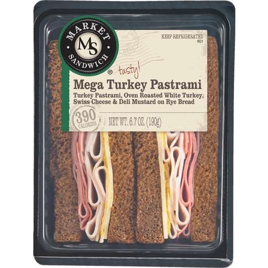 Deli Express Mega Turkey and Pastrami Breakroom Choices
