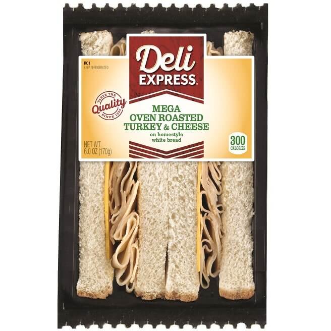 Deli Express Turkey Club Wrap Breakroom Choices