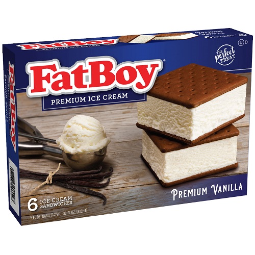 Fat Boy Vanilla Ice Cream Sandwich 3oz thumbnail