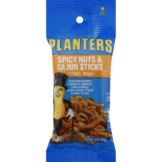 Planters Spicy Nuts & Cajun Sticks 2oz thumbnail