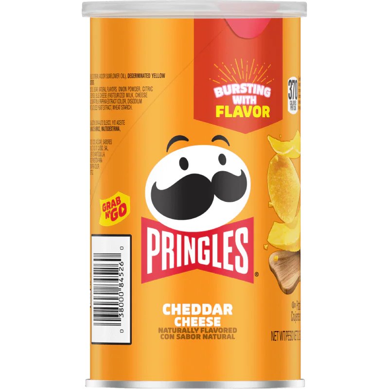 Pringles Cheddar Cheese 2.5oz thumbnail