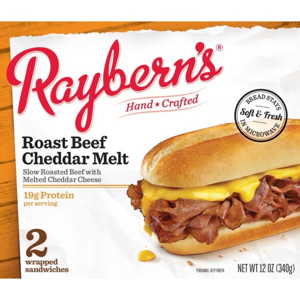 Raybern Roast Beef & Cheddar 5oz Each thumbnail