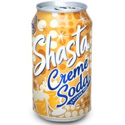 Shasta Creme Soda 12oz thumbnail