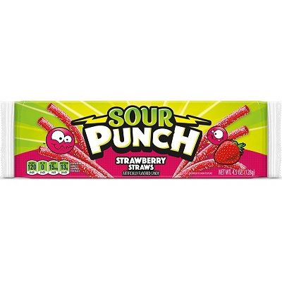 Sour Punch Straws Strawberry thumbnail