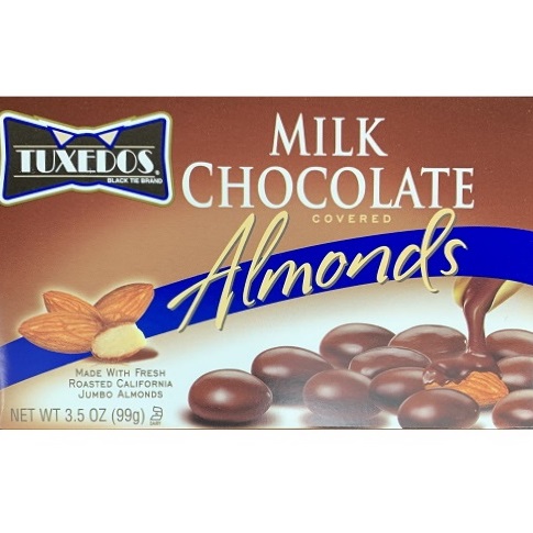 Tuxedos Milk Choc Almonds Boxed thumbnail