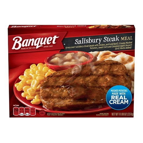 Banquet Frozen Dinner Salisbury Steak 11.8oz thumbnail