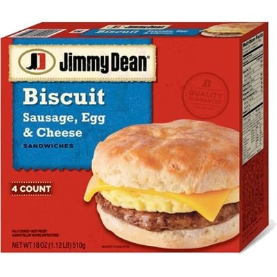 Jimmy Dean Sausage Egg Cheese Biscuit thumbnail