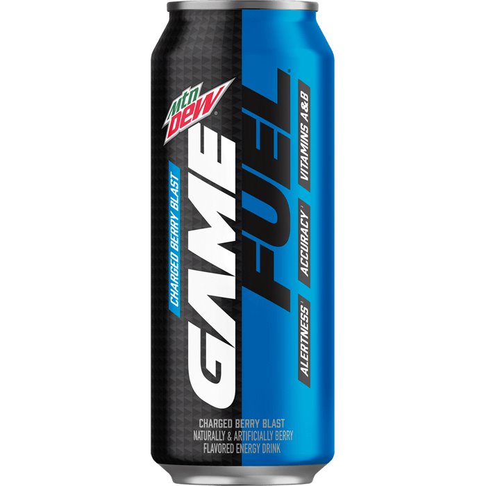 Mountain Dew Game Fuel Charged Berry 16oz thumbnail