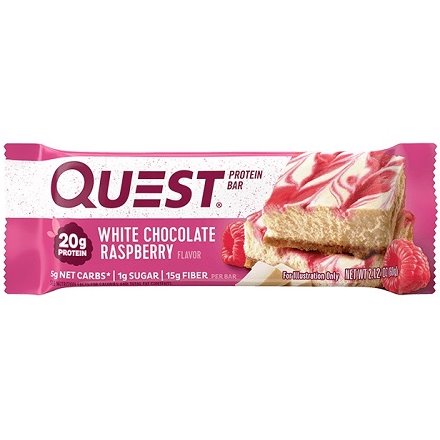Quest Protein Bar White Chocolate Raspberry thumbnail