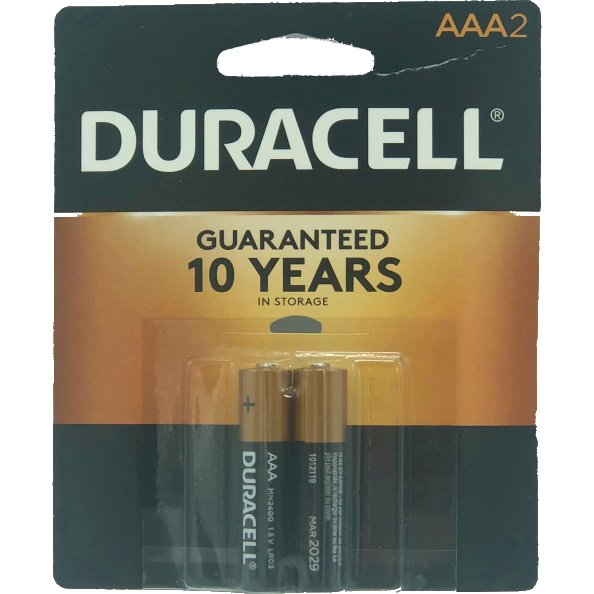 Duracell AAA Batteries 2ct thumbnail