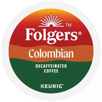 K-Cup Folgers 100% Colombian Decaf thumbnail