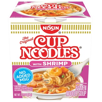Nissin Cup Noodles Shrimp Flavor 2.25 oz SH4 R thumbnail