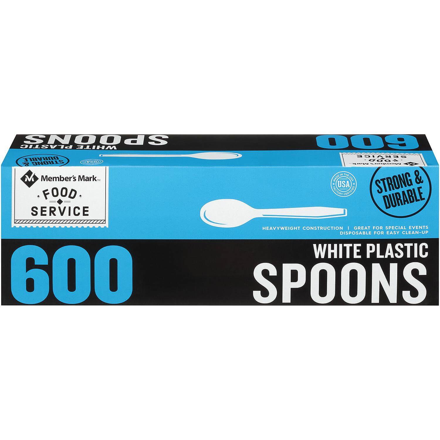 Bulk Spoons White 600ct thumbnail